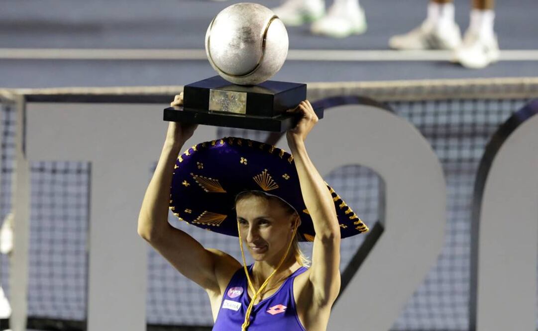 Lesia Tsurenko es la nueva campeona en Acapulco