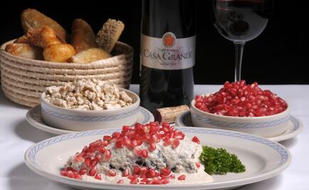 Llegan los chiles en nogada 