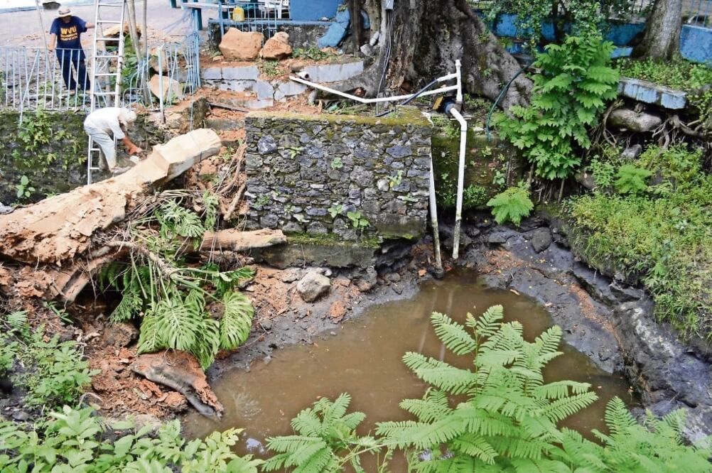 El sismo del 19 de septiembre impactó en 15 de los 46 balnearios del estado, como el de San Ramón, y provocó pérdidas económicas en este sector. (CIUDADANOS MX)