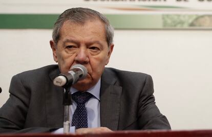 "Estamos al borde del abismo", advirtió Muñoz Ledo en su último acto público