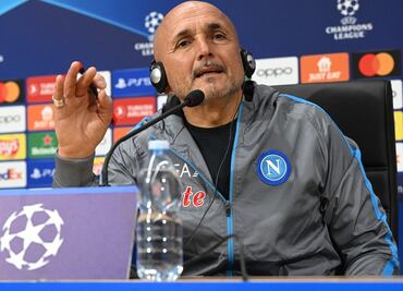Spalletti, DT del Napoli, y un mensaje directo a Guardiola: "Ellos invierten 900 millones, nosotros 9"