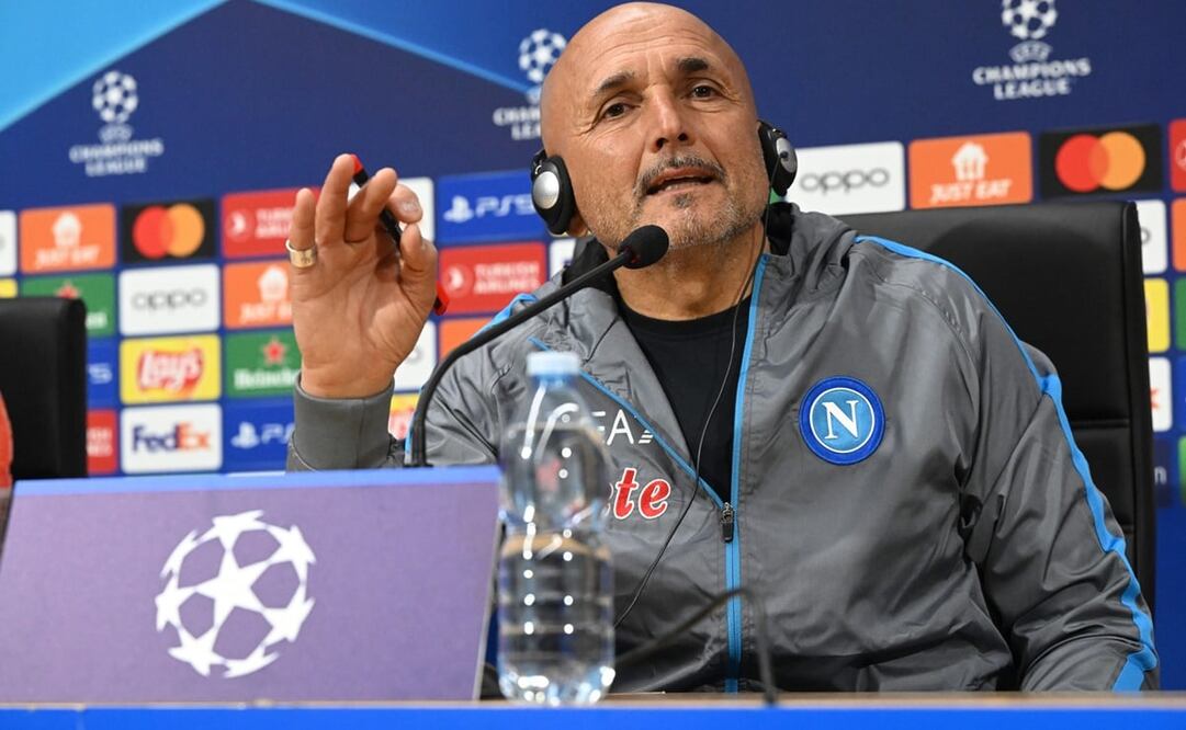Luciano Spalletti en conferencia de prensa / Foto: EFE