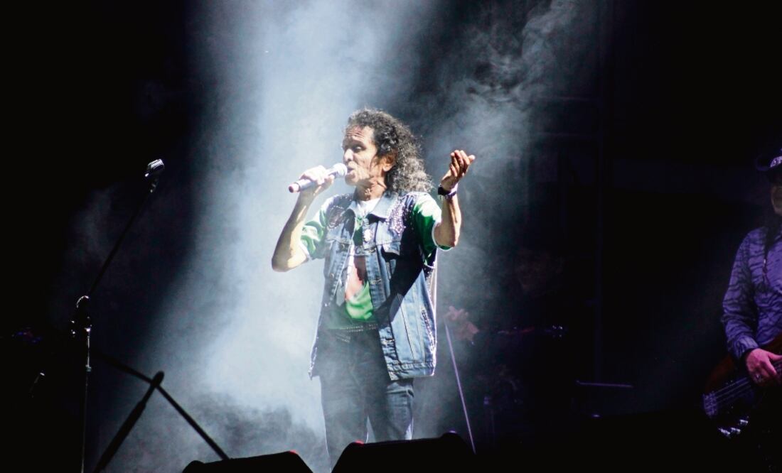 El Tri llenó de energía la Hacienda Mimbre con sus temas al final de la jornada. Foto: ARACELI GARCÍA. EL UNIVERSAL