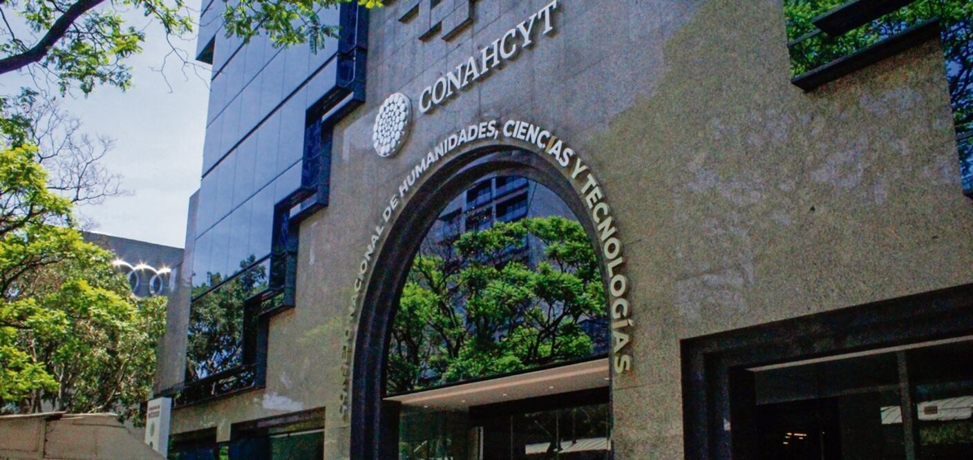 Fachada del Consejo Nacional de Humanidades, Ciencias y Tecnologías.
Foto: EL UNIVERSAL, archivo