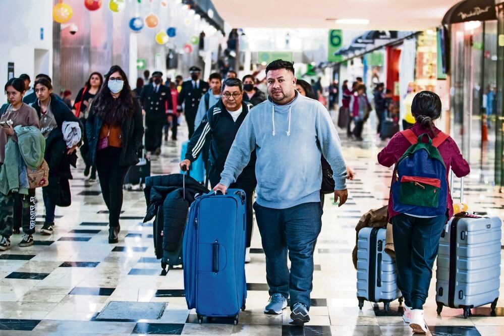 La Ciudad de México recibió 6.4% menos pasajeros en 2024, de acuerdo con cifras oficiales 3 de febrero. Foto: Archivo EL UNIVERSAL