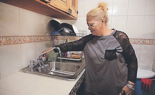 Celebran recibir agua vía red en la Quinta Zona
