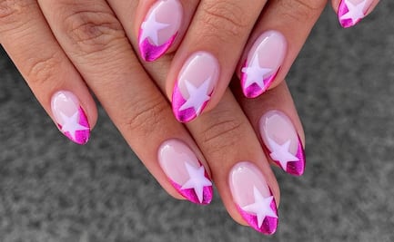 Diseños de uñas con estrellas que amarás