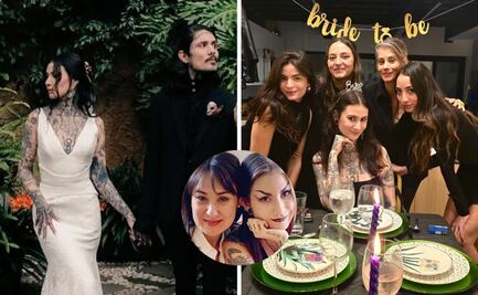 Hija de Mónica Garza sorprende al tener boda gótica: así fue la celebración