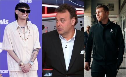 David Faitelson se mofa de Televisa por participación de Peso Pluma en pelea de Canelo Álvarez 