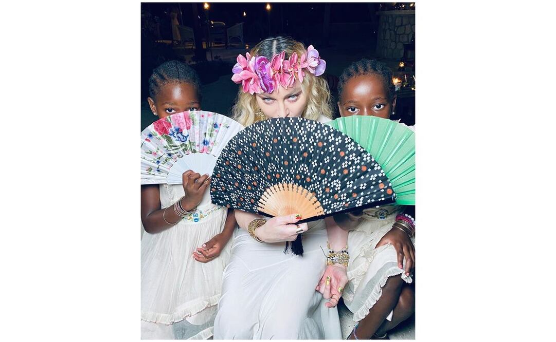 Madonna celebró en familia. Foto: Instagram 