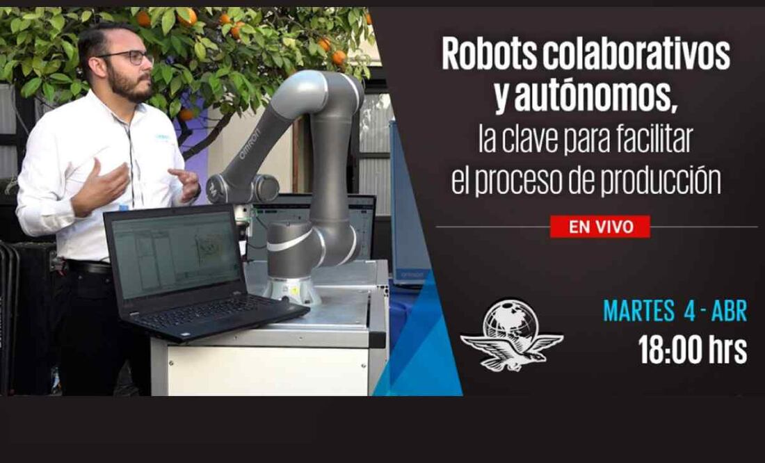 Robots colaborativos y autónomos, la clave para facilitar el proceso de producción. Foto: Especial