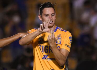 Florian Thauvin anota su primer gol en la Liga MX con los Tigres