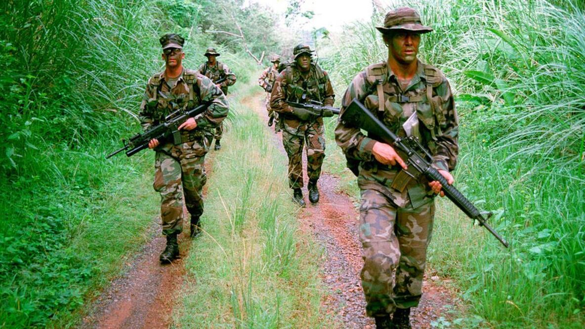 Los orígenes del Comando Sur del ejército de Estados Unidos se remontan al primer grupo de marines que llegó a Panamá a bordo del USS Nashville el 2 de noviembre de 1903