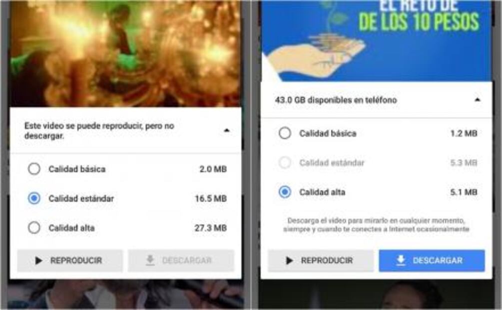 ¿Cómo funciona YouTube Go para ver videos sin conexión?