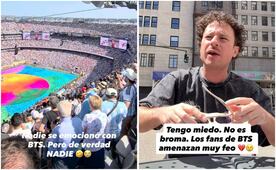 Luisito Comunica recibe críticas de fanáticas de BTS y se disculpa en redes; "Tengo miedo", dice