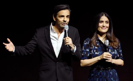 Salma Hayek y Eugenio Derbez buscan hacer historia en Hollywood