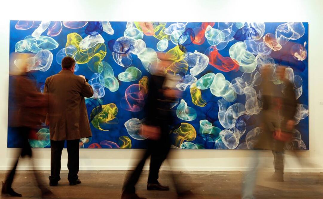 La feria de arte contemporáneo abrió hoy sus puertas en Madrid. (FOTO: EFE)