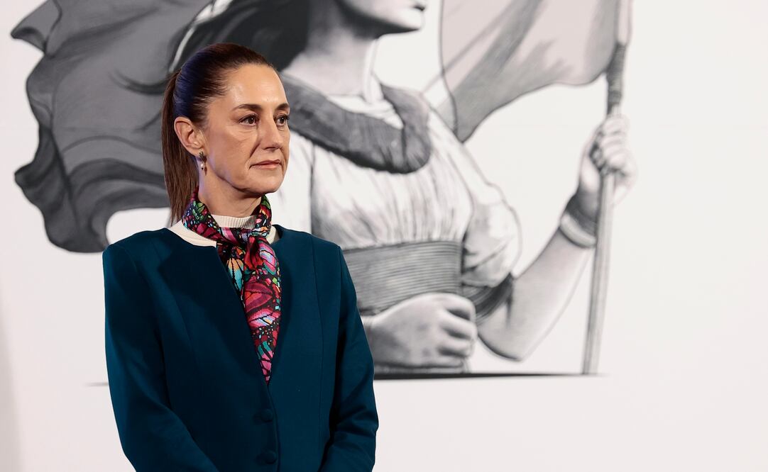 Claudia Sheinbaum Pardo, presidenta de México. Foto: EFE/José Méndez