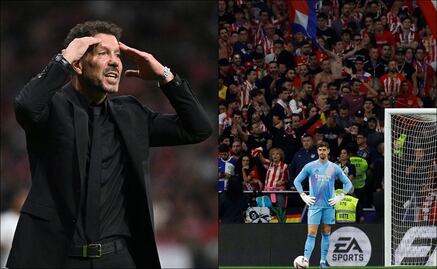 Cholo Simeone culpa a Thibaut Courtois sobre los incidentes en el Derbi Madrileño