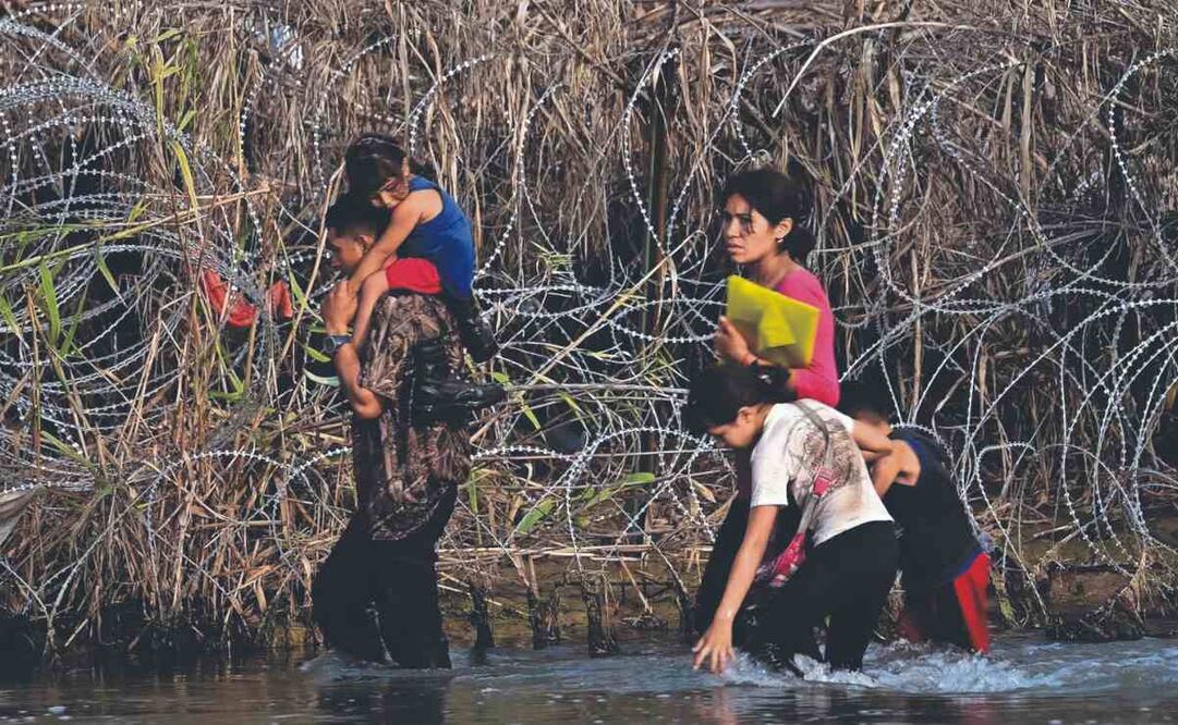 Río Bravo el caudal de los mil migrantes muertos. Foto: Paola Reyes/EL UNIVERSAL