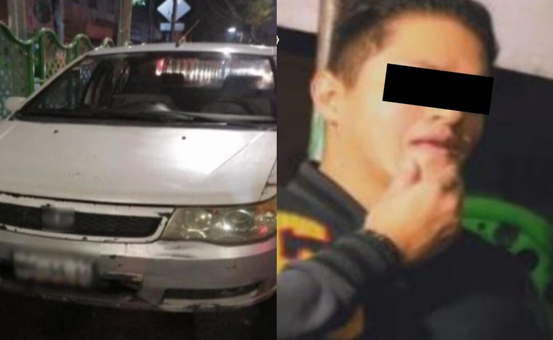 Policías de la SSC detuvieron a un hombre en posesión de una réplica de arma de fuego, 25 de diciembre de 2024. Foto: SSC