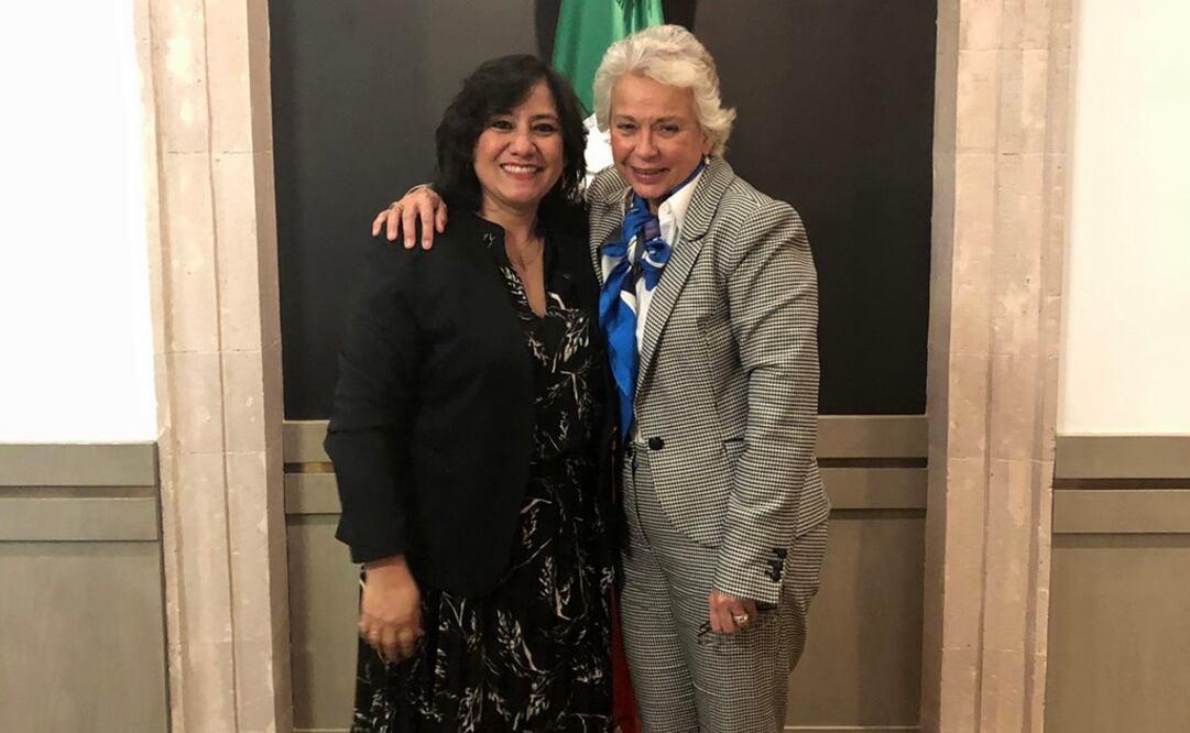 Foto: Twitter Irma Eréndira Sandoval