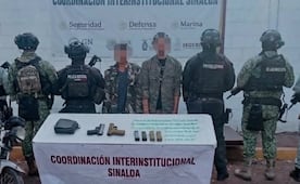 Operativos en municipios de Sinaloa dejan tres detenidos; aseguran armas, cartuchos y droga