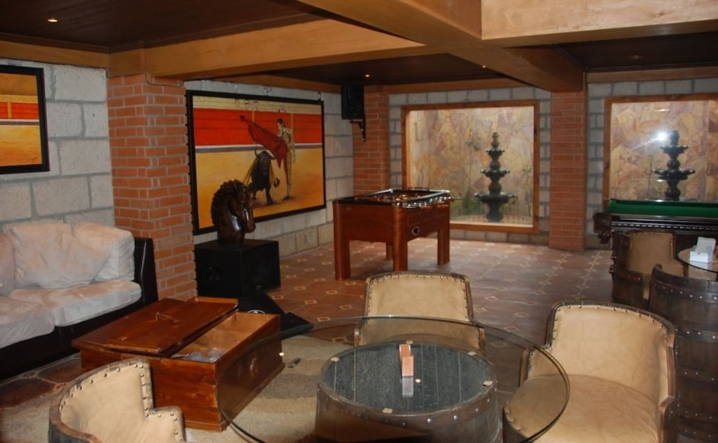 Casa de seguridad de Édgar Valdez "La Barbie". Finca en Lerma, Estado de México, refugio donde fue detenido el narcotraficante (31/08/2010). Foto: Especial