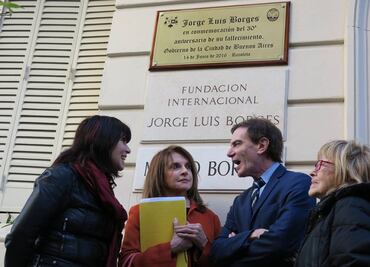 Recuerdan el amor de Borges por Buenos Aires