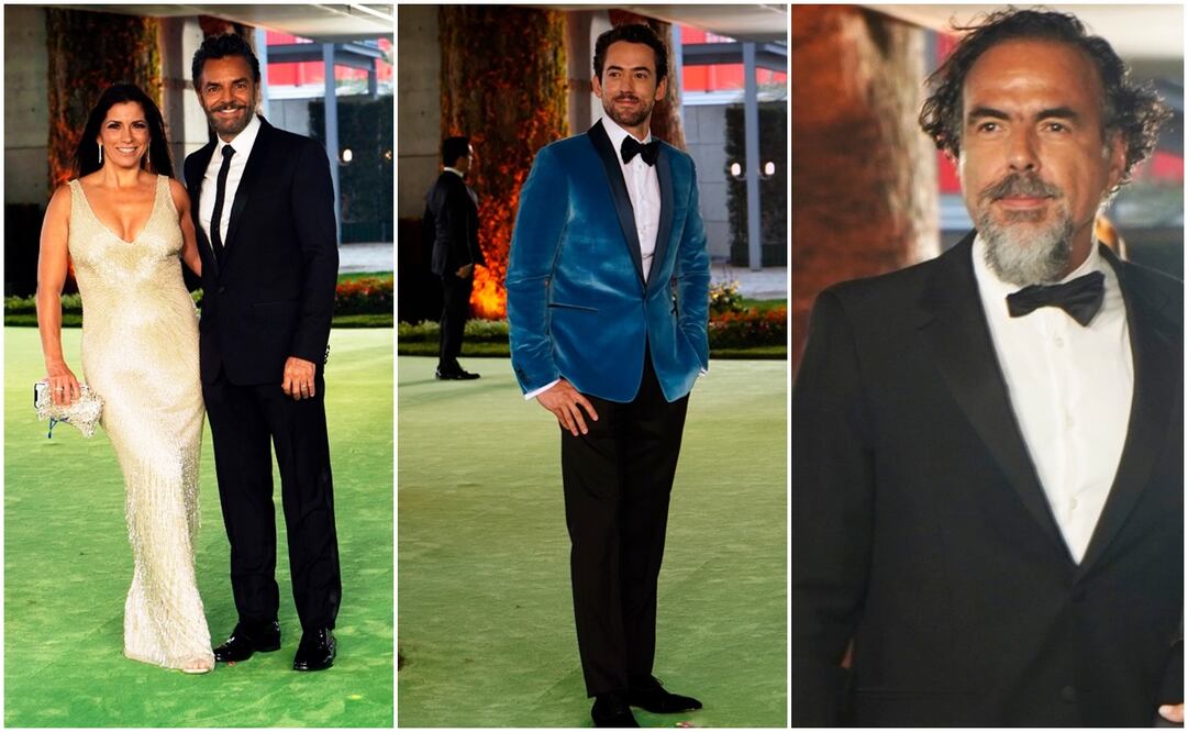 Alessandra Rosaldo, Eugenio Derbez, Luis Gerardo Méndez y Alejandro González Iñárritu. Fotos: Mario P. Székely