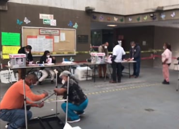 Reportan jornada tranquila tras cierre de casillas en la UACM Iztapalapa