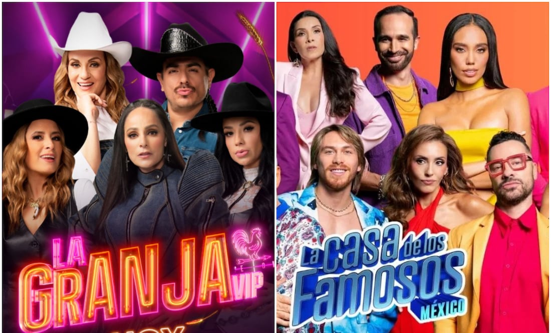 El inicio de temporada de La Granja VIP ha desatado una ola de comparaciones con La Casa de Los Famosos México. Foto: Redes sociales