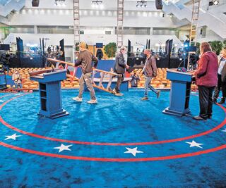 En medio de escándalo va Trump a debate con Biden