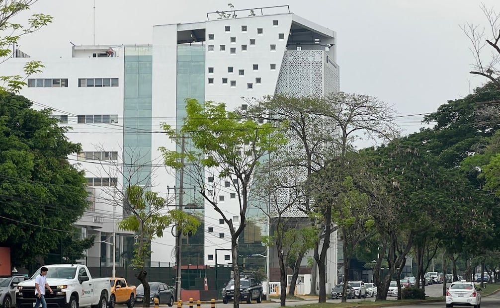 Edificio de los Tribunales Colegiados en Materia de Trabajo del Décimo Circuito del PJF en Tabasco. Junio 2026. Foto Luma López