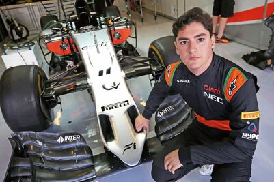 Celis se presenta en F1