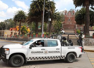 Arriban 100 elementos de la Guardia Nacional a Metepec