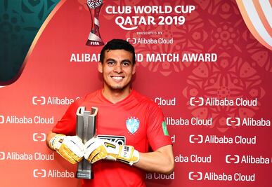 Luis Cárdenas, el Mejor Jugador del Rayados vs Al-Hilal