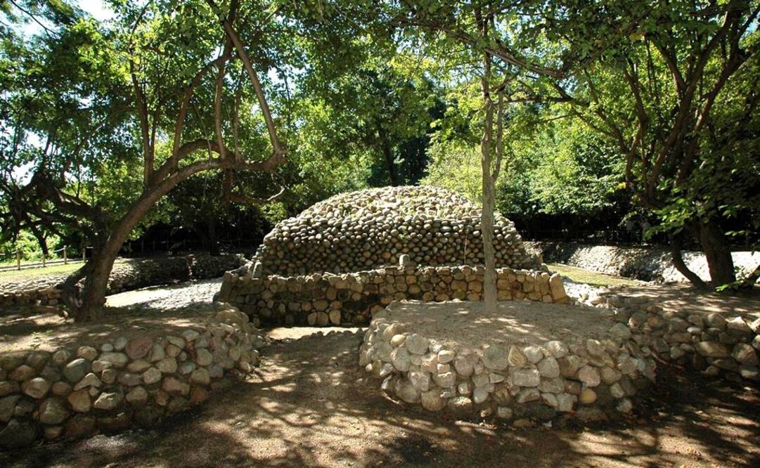 La zona arqueológica de Copalita, en Oaxaca, permanecerá cerrada al público. FOTO: Agencia EL UNIVERSAL.