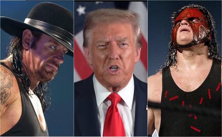 The Undertaker y Kane, estrellas de la WWE hacen equipo con Donald Trump rumbo a las elecciones de Estados Unidos