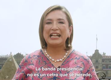 "La presidencia no se hereda": Xóchitl Gálvez critica entrega de bastón de mando de AMLO a Sheinbaum