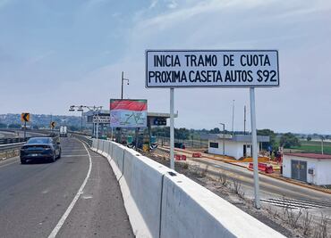 Anuncian peaje en distribuidor hacia el AIFA