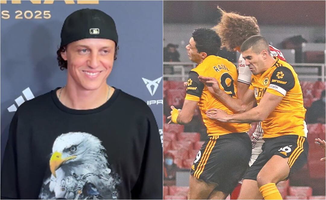 David Luiz habló sobre su choque con Raúl Jiménez. FOTO: ESPECIAL