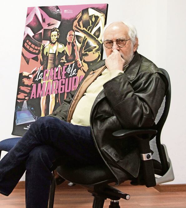 Con el realizador español Fernando Trueba revivió su faceta de actor. (FOTO: CARLOS MEJÍA. EL UNIVERSAL)