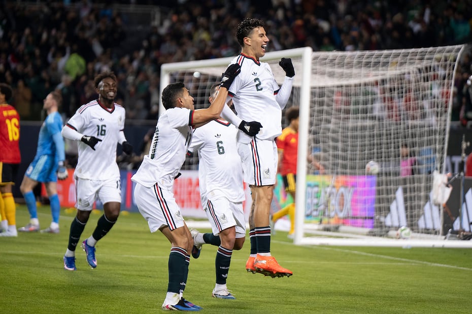 Selección Mexicana en festejo de gol, durante la Fecha FIFA de marzo, previo al Mundial de 2026 - Foto: Imago7