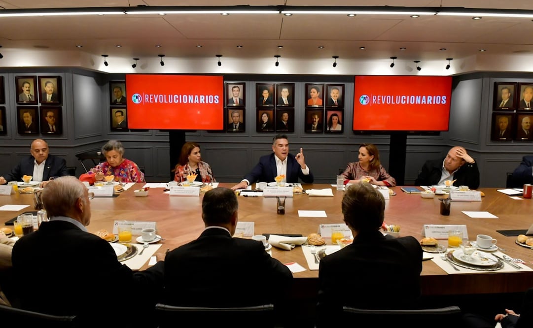 Aspirantes del PRI a la presidencia en 2024. Foto: @alitomorenoc