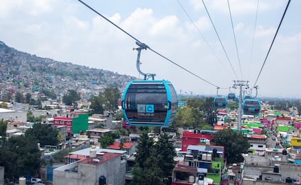 Línea 1 del Cablebús suspende servicio temporalmente debido a tormenta eléctrica; desembarcan usuarios