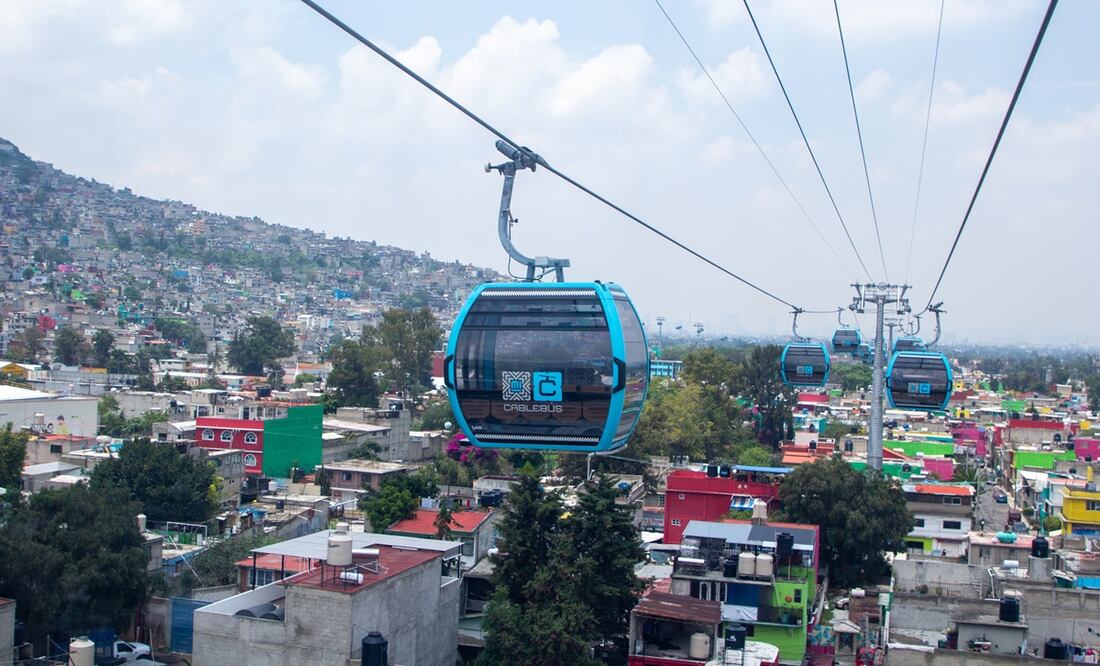 Línea 1 del Cablebús. Foto: Especial