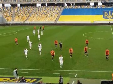 VIDEO: Partido en Ucrania es suspendido por alerta de bombardeo