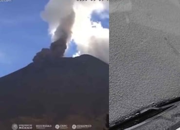 Volcán Popocatépetl: Reportan caída de ceniza en algunos municipios de Morelos