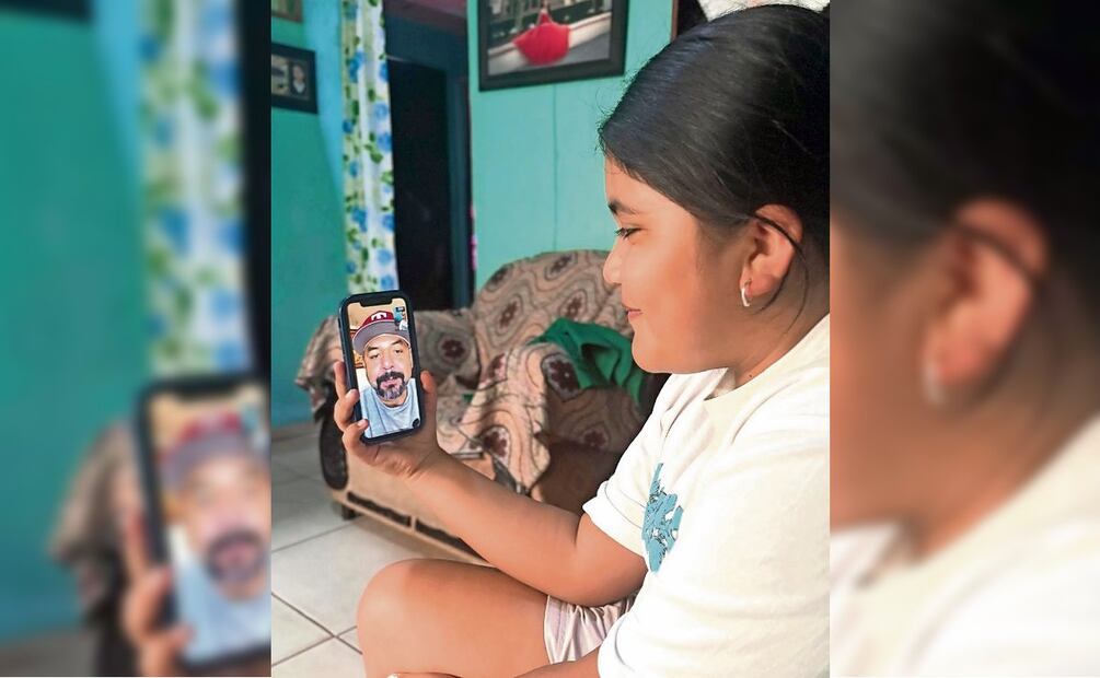 La menor de 11 años vio cómo su padre huía de una redada; dice que prefiere que él esté bien y regrese al municipio de Trancoso. Foto: Irma Mejía / EL UNIVERSAL